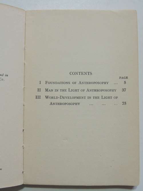 Foundations of Anthroposophy - 1947, Lectures 1921 -  Rudolf Steiner