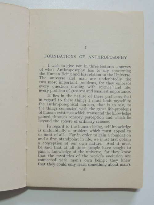 Foundations of Anthroposophy - 1947, Lectures 1921 -  Rudolf Steiner