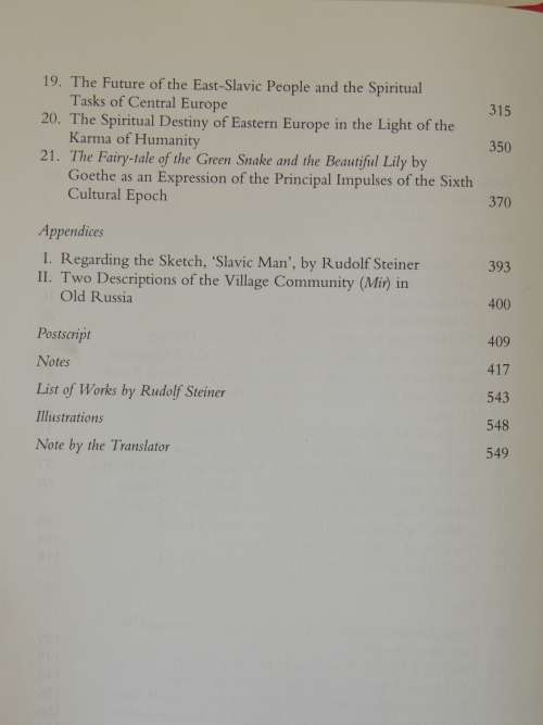 The Spiritual Origins of Eastern Europe & the Future Mysteries of the Holy Grail -Segei O Prokofieff