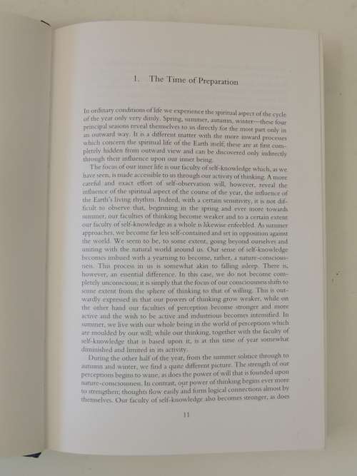 The Cycle of theYear as Path of Initiation, Leading to an Experience of the Christ- Segei Prokofieff