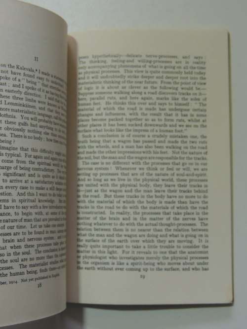 The Balance in the World  and Man, Lectures 1914 - Rudolf Steiner
