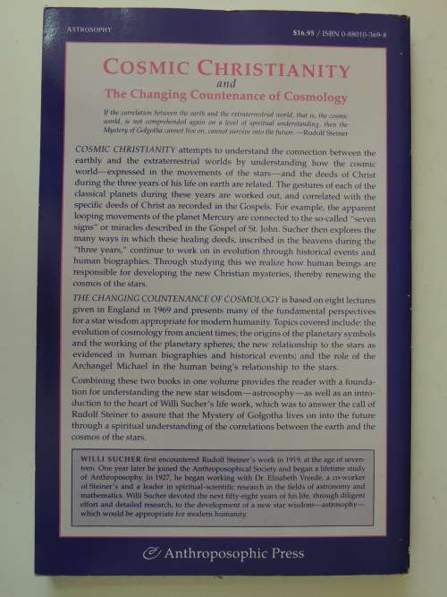 Cosmic Christianity & The Changing Countenance of Cosmology - Willi Sucher