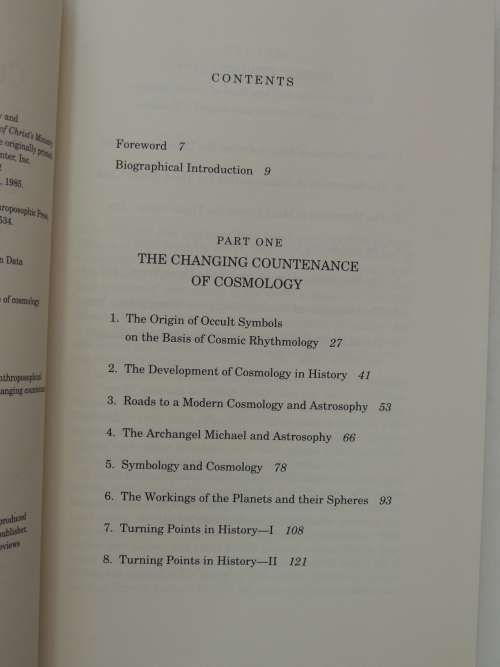 Cosmic Christianity & The Changing Countenance of Cosmology - Willi Sucher