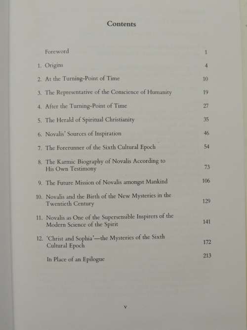 Eternal Individuality, Towards a Karmic Biography of Novlis - Segei O Prokofieff