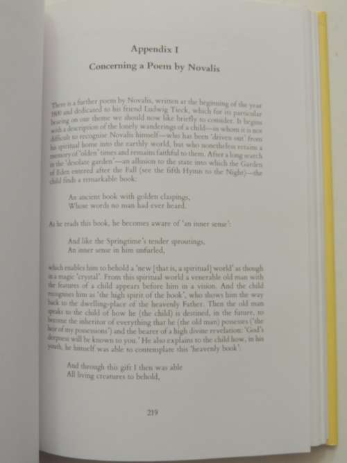 Eternal Individuality, Towards a Karmic Biography of Novlis - Segei O Prokofieff