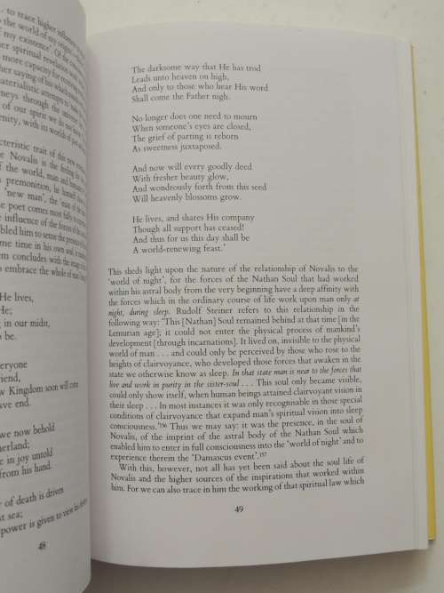 Eternal Individuality, Towards a Karmic Biography of Novlis - Segei O Prokofieff
