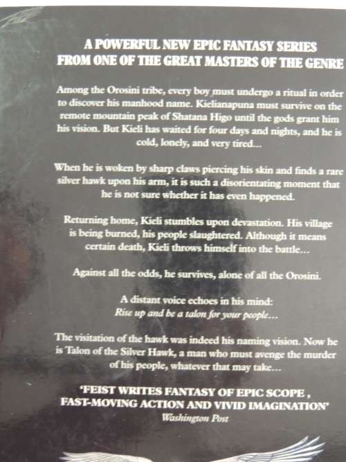 Talon of the Silver Hawk - Conclave of Shadows Book 1- Raymond E Feist