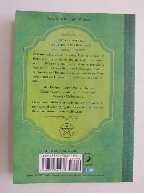 Beltane - Rituls, Recipes & Lore for May DayLlewellyn`s Sabbat Essentails