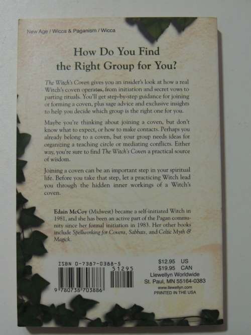The Witch`s Coven - Finding or Forming Your Own Circle- Edin McCoy