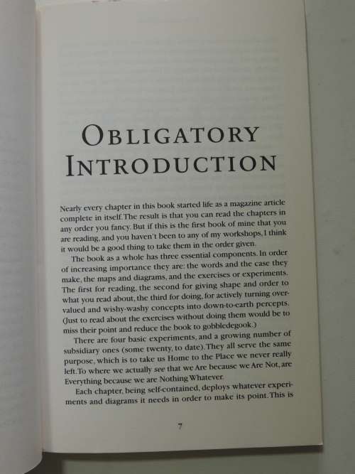 To Be and Not To Be,That is The Answer,Unique Expereinces..Tapping ..Infinite Resources - DE Harding