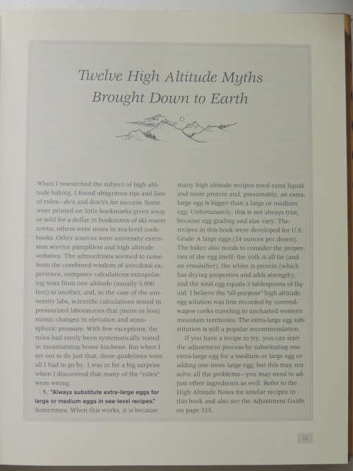 Pie in the Sky,Successful Baking @High Altitudes, 100 Cakes,Pies etc,3000 - 10 000 feet -Susan Purdy