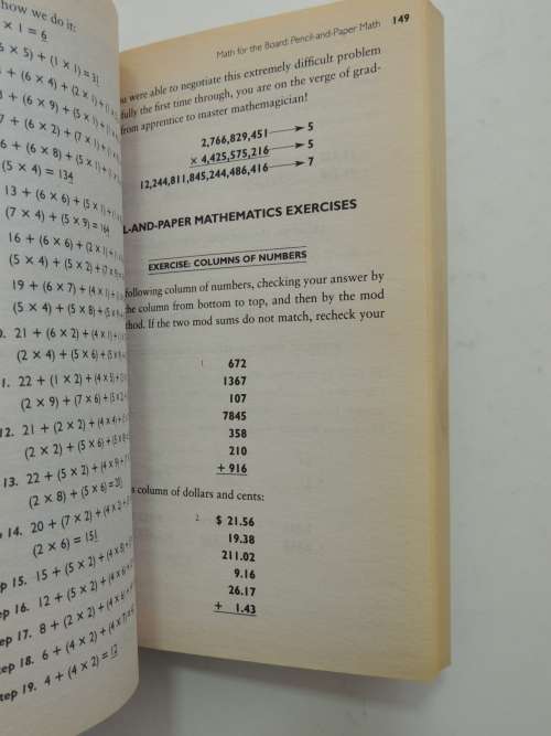 Think Like A Maths Genius - The Art Of Calculating In Your Head - Arthur Benjamin & Michael Shermer