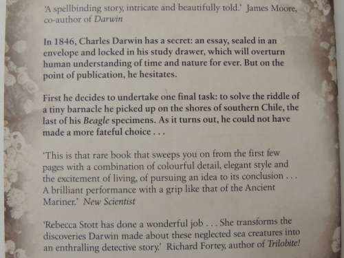 Darwin And The Barnacle - Rebecca Stott