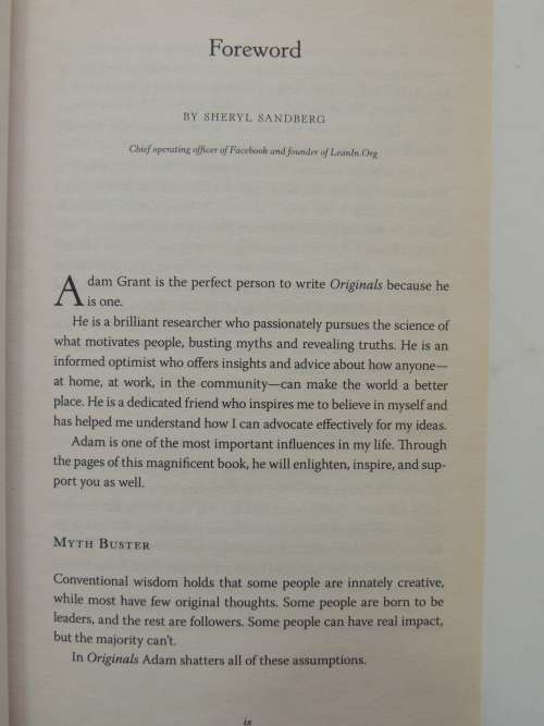 Originals - Adam Grant