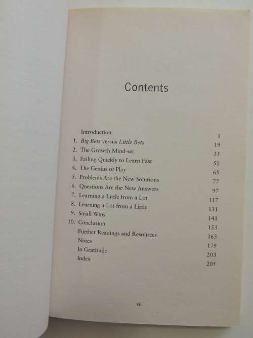 Little Bets - How Breakthrough Ideas Emerge From Small Discoveries - Peter Sims