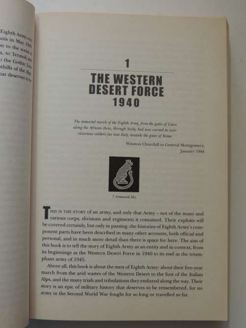 Eighth Army, Triumphant Desert Army ..Axis At Bay ..North Africa To ..Alps, 1939-45- Robin Neillands