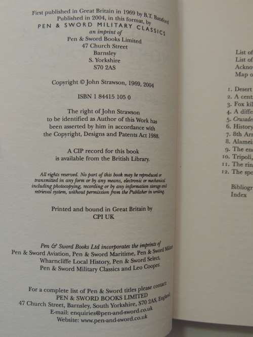 The Battle For North Africa - John Strawson