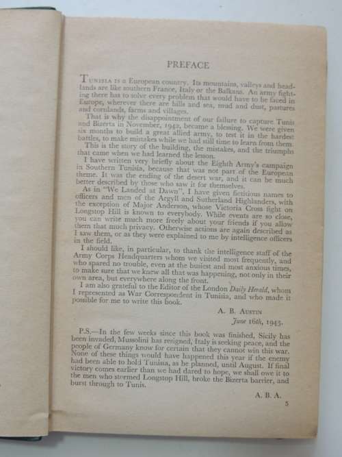 Birth Of An Army - The Story Of The Tunisian Campaign - A.B. Austin