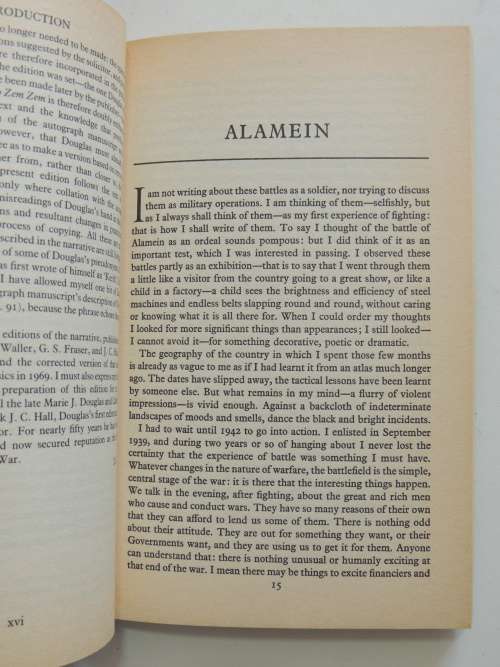 Alamein To Zem Zem - Keith Douglas