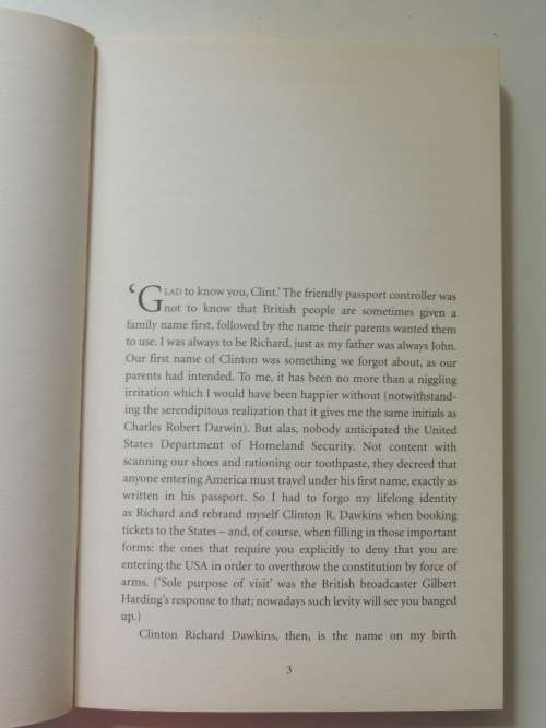 An Appetite For Wonder - The Making Of A Scientist A Memoir- Richard Dawkins