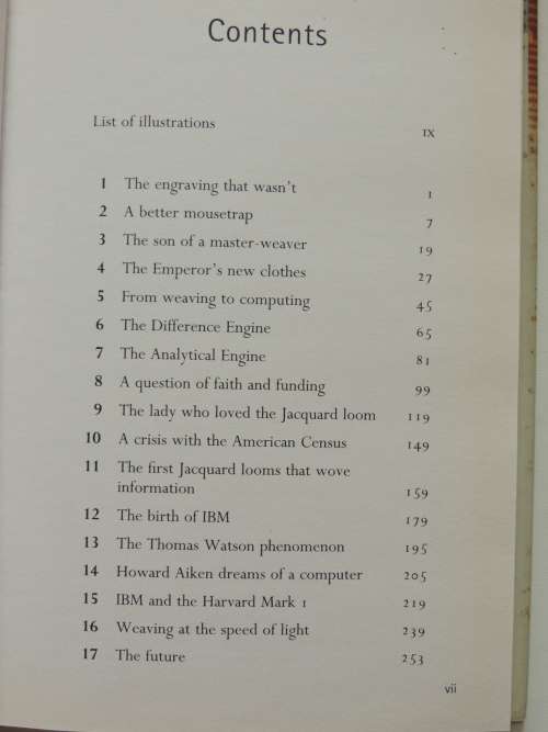 Jacquard`s Web - How A Hand Loom Led To The Birth Of The Information Age - James Essinger