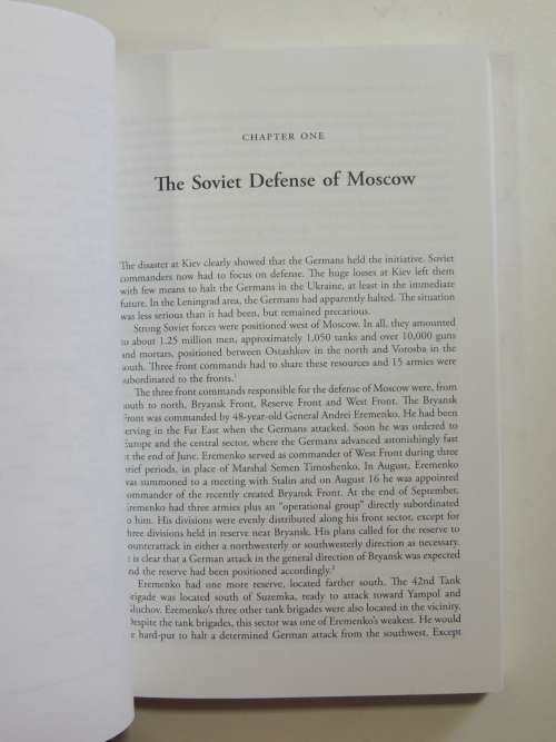 The Drive On Moscow,Operation Taifun And Germany`s First Great Crisis In World War II - Niklas Zette