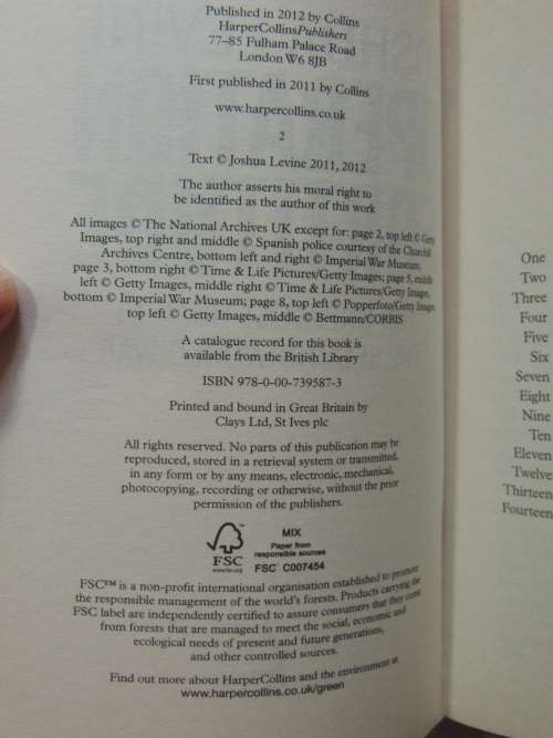 Operation Fortitude - The Greatest Hoax Of The Second World War - Joshua Levine