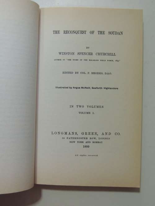 The River War - Winston S. Churchill