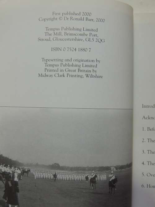 The Cheshire Regiment -  Dr. Ronald Barr