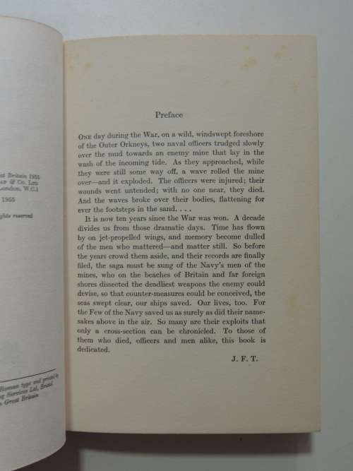 Service Most Silent - The Navy`s Fight Against Enemy Mines - John Frayn Turner