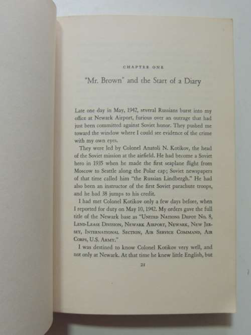 From Major Jordan`s Diaries - George Racey Jordan USAF (Ret)   SCARCE