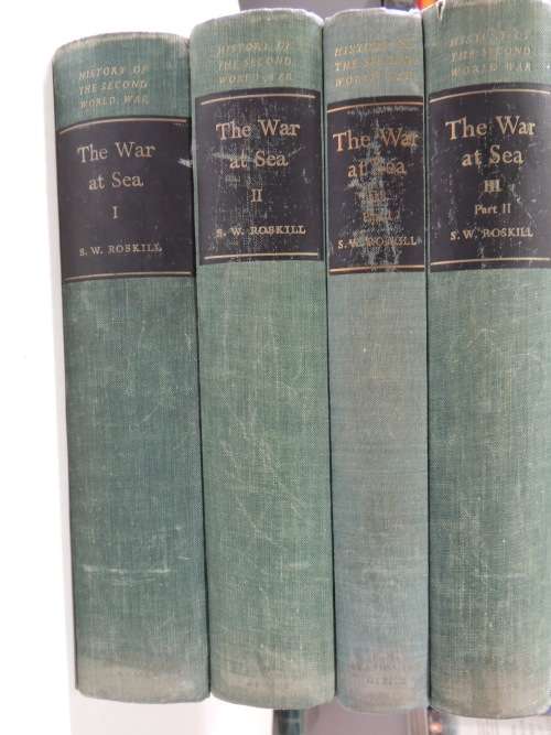The War At Sea 1939-1945 4 Vols, History Of The 2nd WW United Kingdom Military Series- SW Roskill