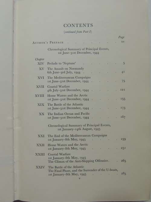 The War At Sea 1939-1945 4 Vols, History Of The 2nd WW United Kingdom Military Series- SW Roskill