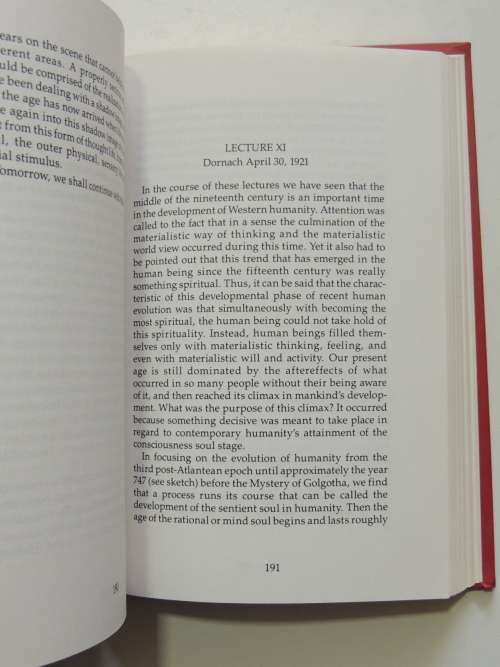 Materialism and the Task of Antroposophy, Lectures 1921 - Rudolf Steiner