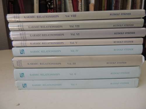 Karmic Relationships, Esoteric Studies - 8 Volume Set 11 Lectures, Switzerland 1924 - Rudolf Steiner