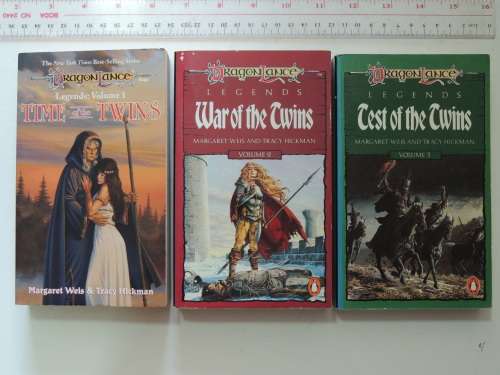 Dragonlance:Legends:Time of the Twins,War of Twins,Test of Twins 3 Vol`s - Margaret Weiss, T Hickman