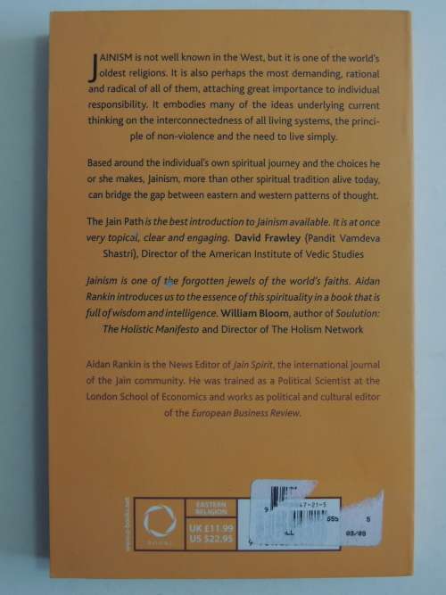 The Jain Path - Ancient Wisdom For The West - Aidan Rankin
