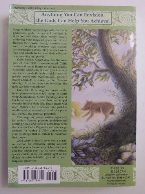 Celtic Myth And Magick - Harnessing The Power Of The Gods And Goddesses -  Edain McCoy