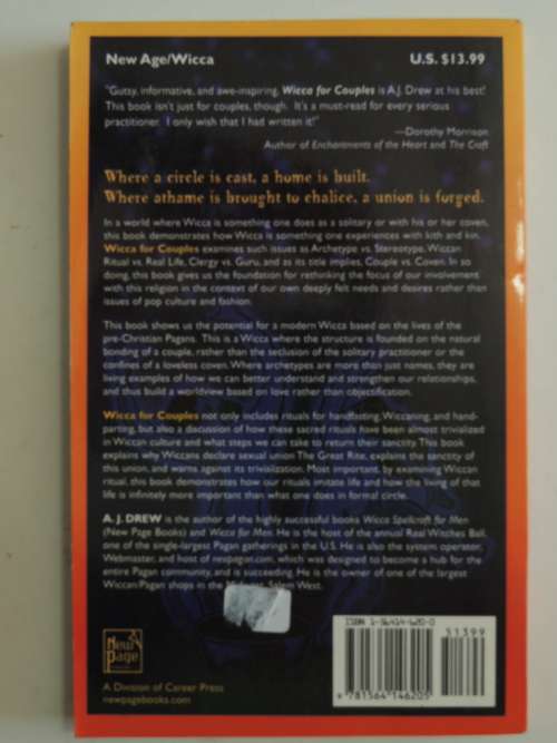 Wicca For Couples - Making Magic Together -  A.J. Drew