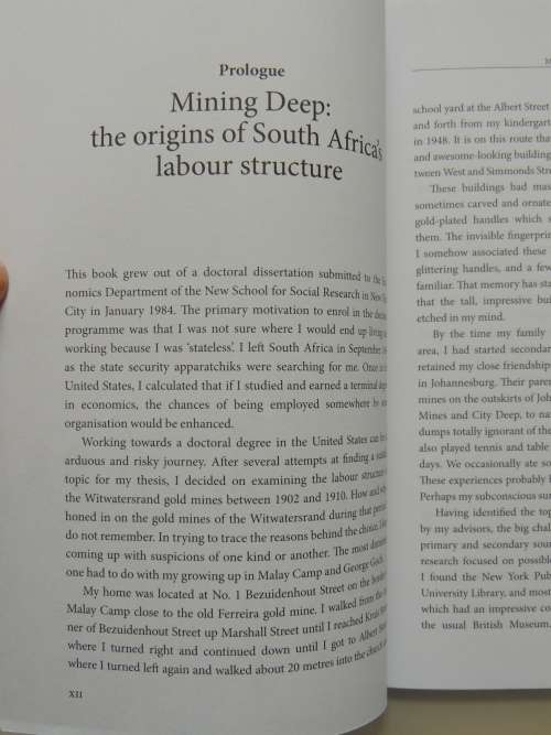 Mining Deep, the Origins of the Labour Structure in South Africa - Morley Nkosi