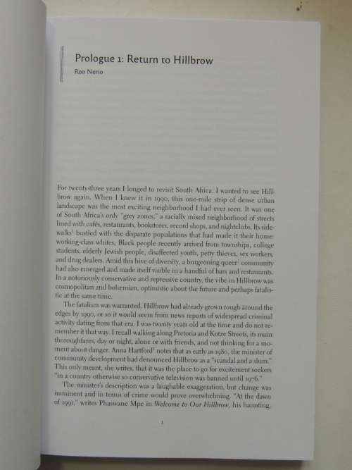 The Roads to Hillbrow, Making Life in South Africa`s Community of Migrants - Ron Nerio, Jean Halley