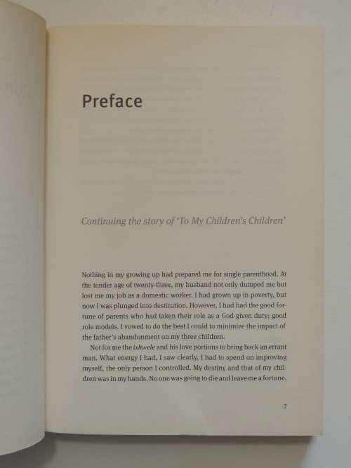 Forced to Grow - Sindiwe Magona  - SIGNED