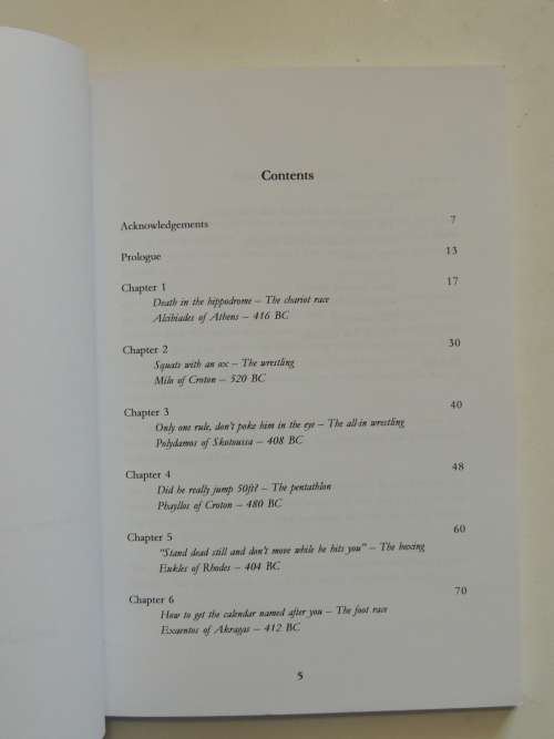 Tales from the Ancient Olympics - Roger Wanless