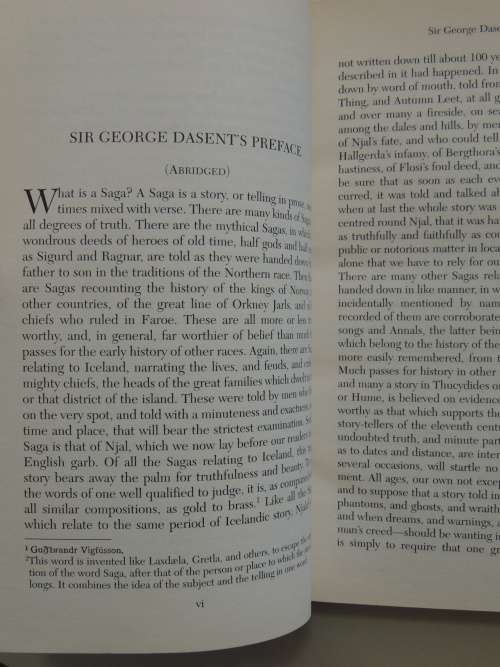 Njal`s Saga, Or The Story of Burnt Njal - Tr. Sir George Webbe Dasent