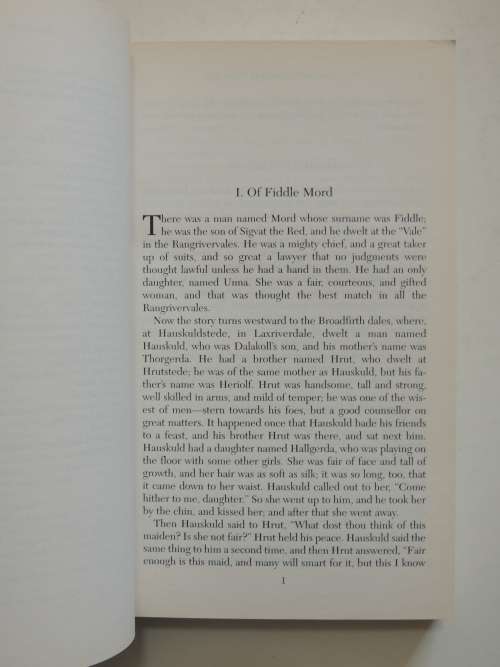 Njal`s Saga, Or The Story of Burnt Njal - Tr. Sir George Webbe Dasent