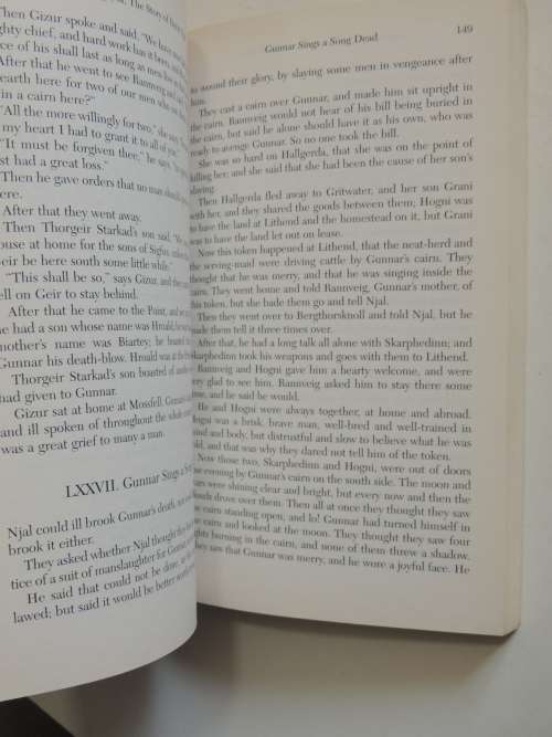 Njal`s Saga, Or The Story of Burnt Njal - Tr. Sir George Webbe Dasent