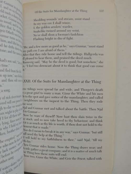 Njal`s Saga, Or The Story of Burnt Njal - Tr. Sir George Webbe Dasent