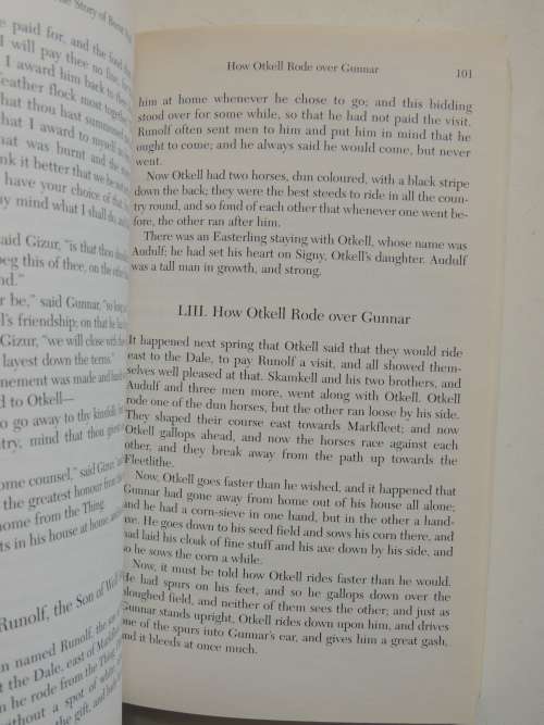 Njal`s Saga, Or The Story of Burnt Njal - Tr. Sir George Webbe Dasent