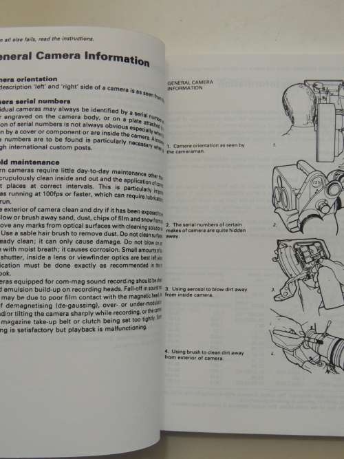 Motion Picture Camera Data - David W Samuelson - Media Manual