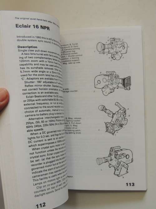 Motion Picture Camera Data - David W Samuelson - Media Manual